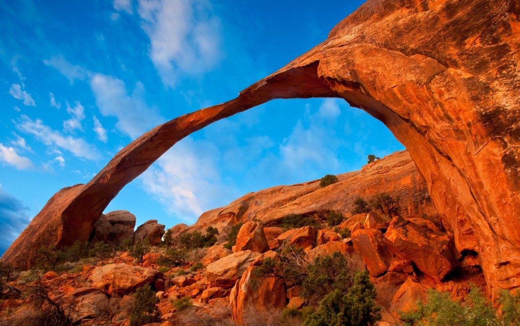 Delicate Arch v národním parku Arches - nejdelší přírodní oblouk na světě