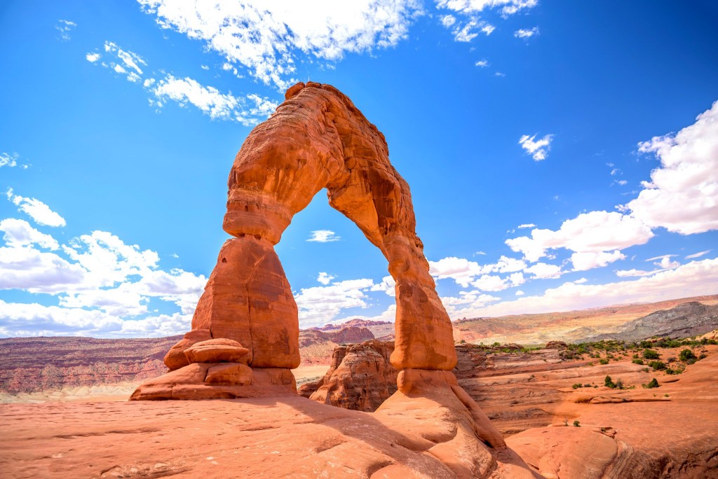 Delicate arch v NP Arches