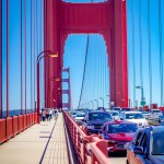 Na mostě Golden Gate