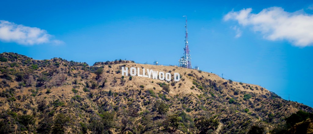 Nápis Hollywood v Los Angeles