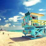 Pláž v Miami Beach