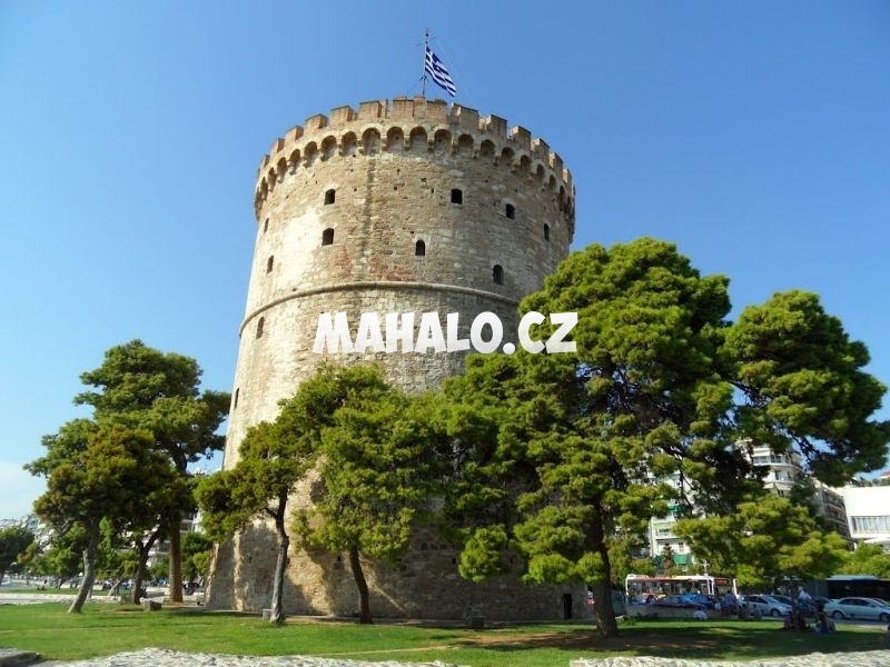 Bílá věž v Soluni (White tower of Thessaloniki)