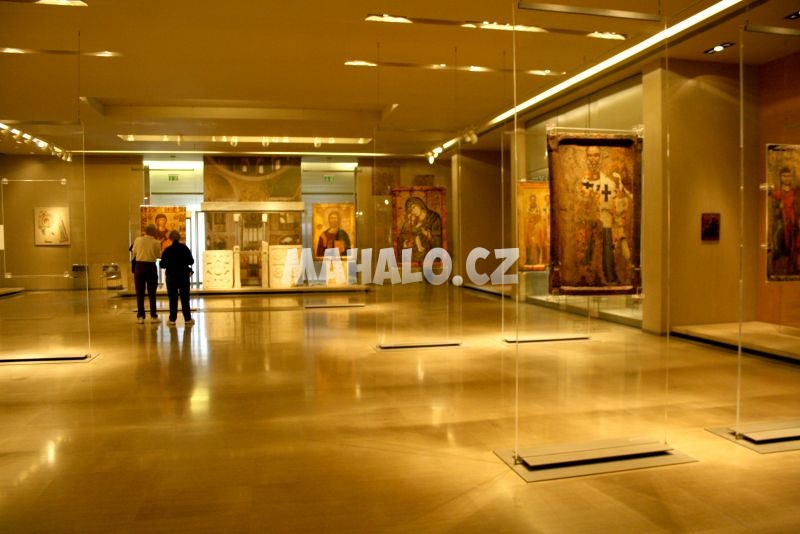 Byzantské muzeum - interiér
