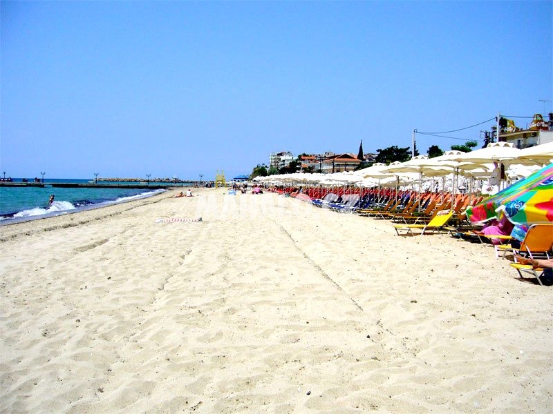 Pláž v Nea Kallikratia