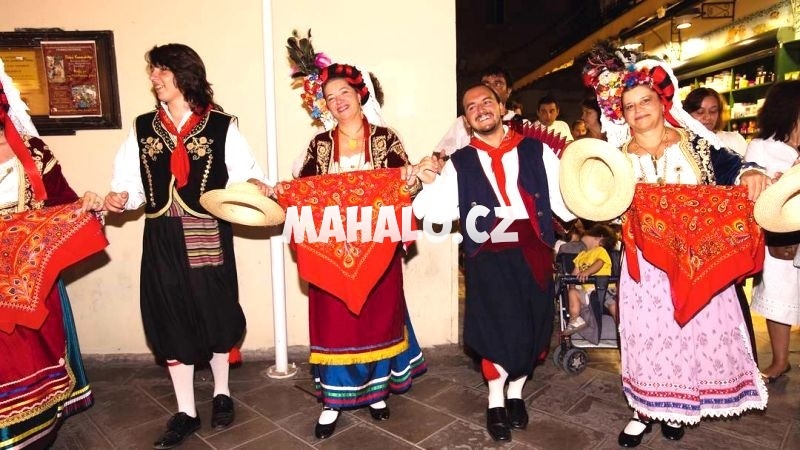Folklórní festival na Krétě
