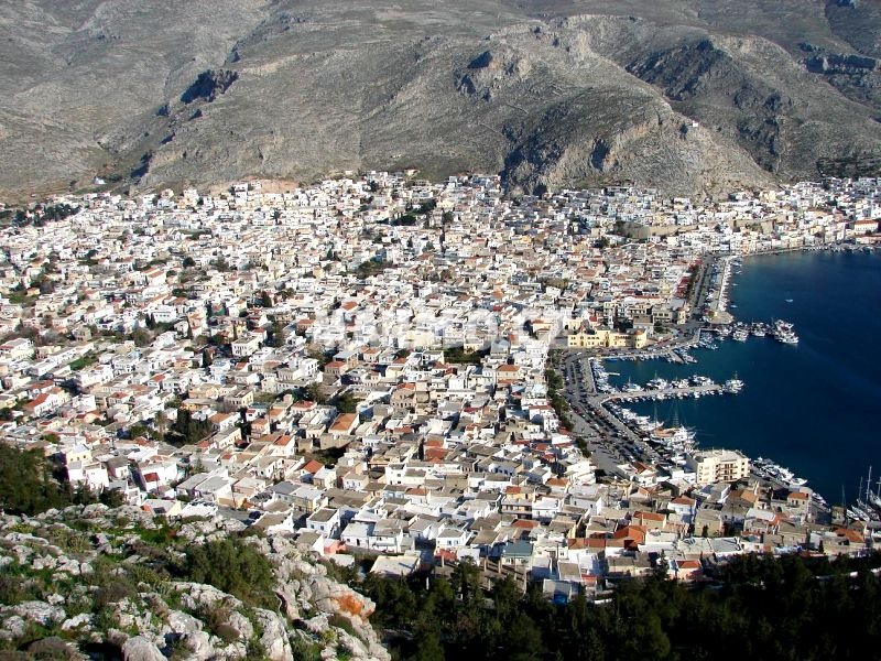 Hlavní město ostrova Kalymnos (Pothia)