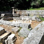 Pozůstatky chrámů v Mon Repos
