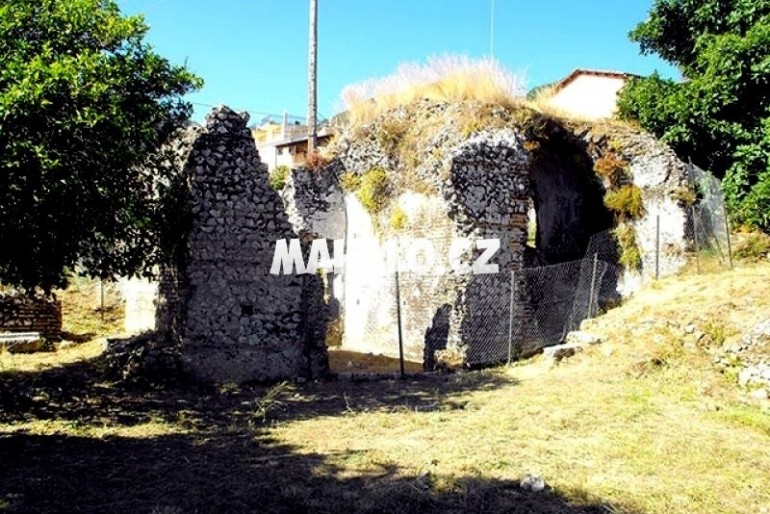 Kerkyra – Pozůstatky domů z řeckého a římského období