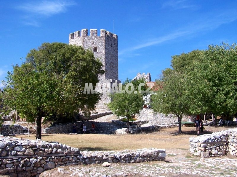 Areál hradu Platamonas