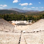 Divadlo ve městě Epidaurus