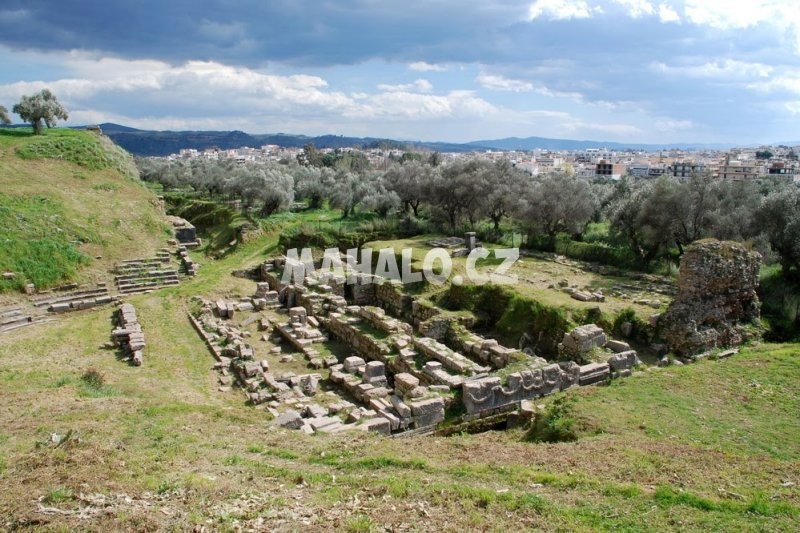 Pozůstatky města Sparta