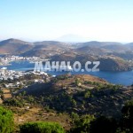 Skala a město Patmos
