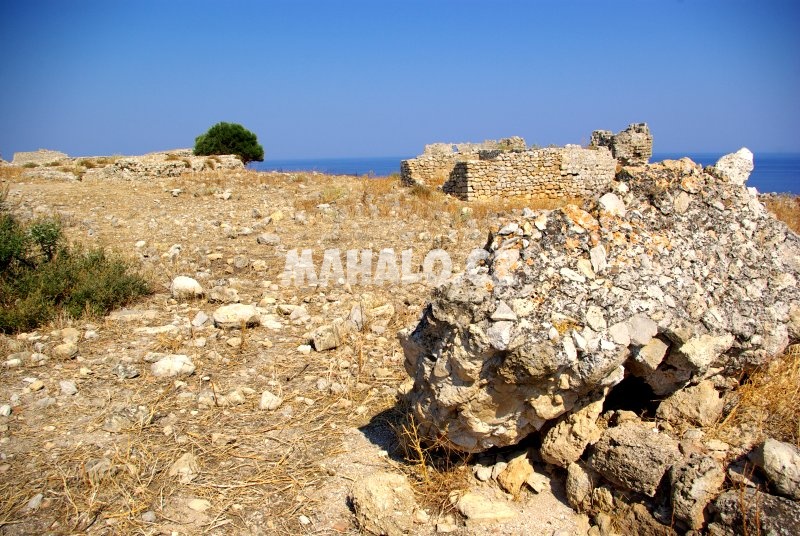 Ruiny hradu Feraklos