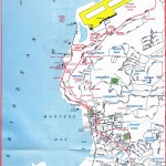 Mapa silnic Montego Bay