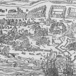 Mapa Port Royal před zemětřesením v roce 1692
