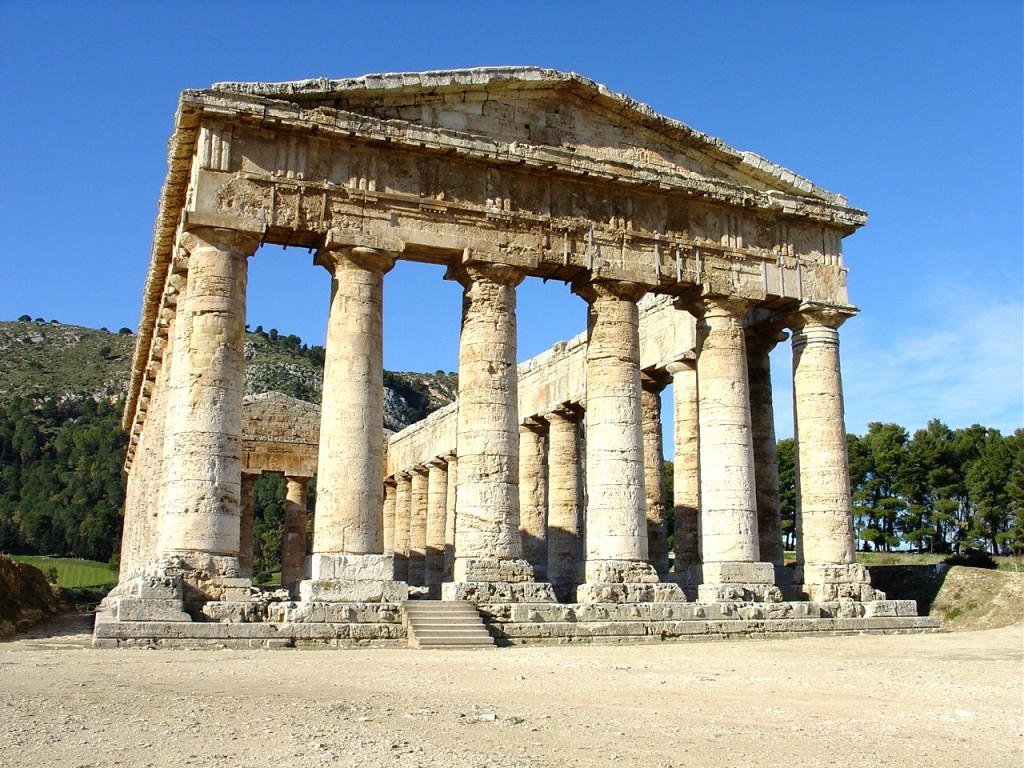 Chrám antického města Segesta