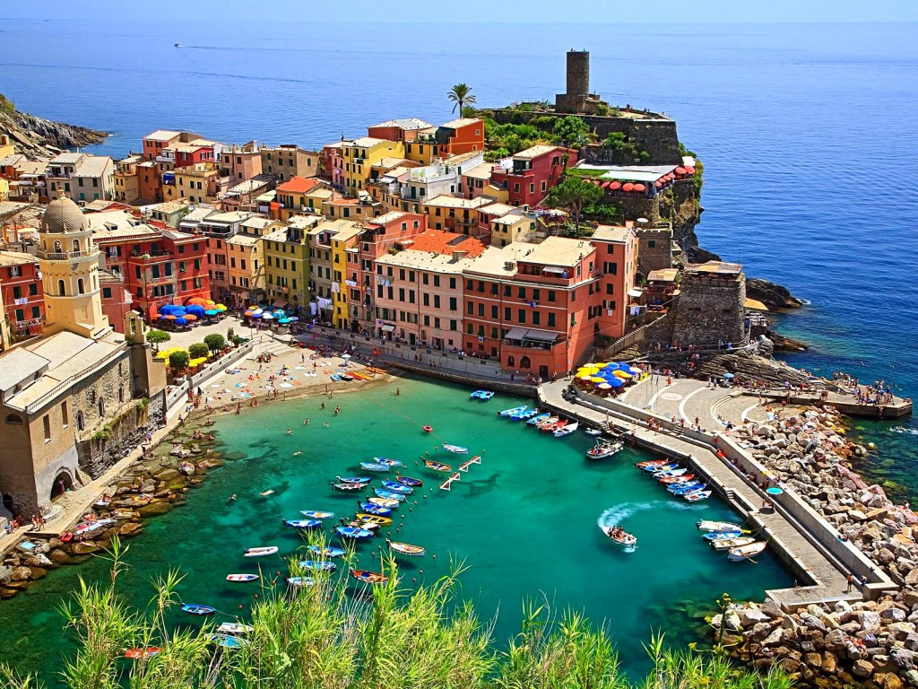 Cinque Terre - městečko Vernazza