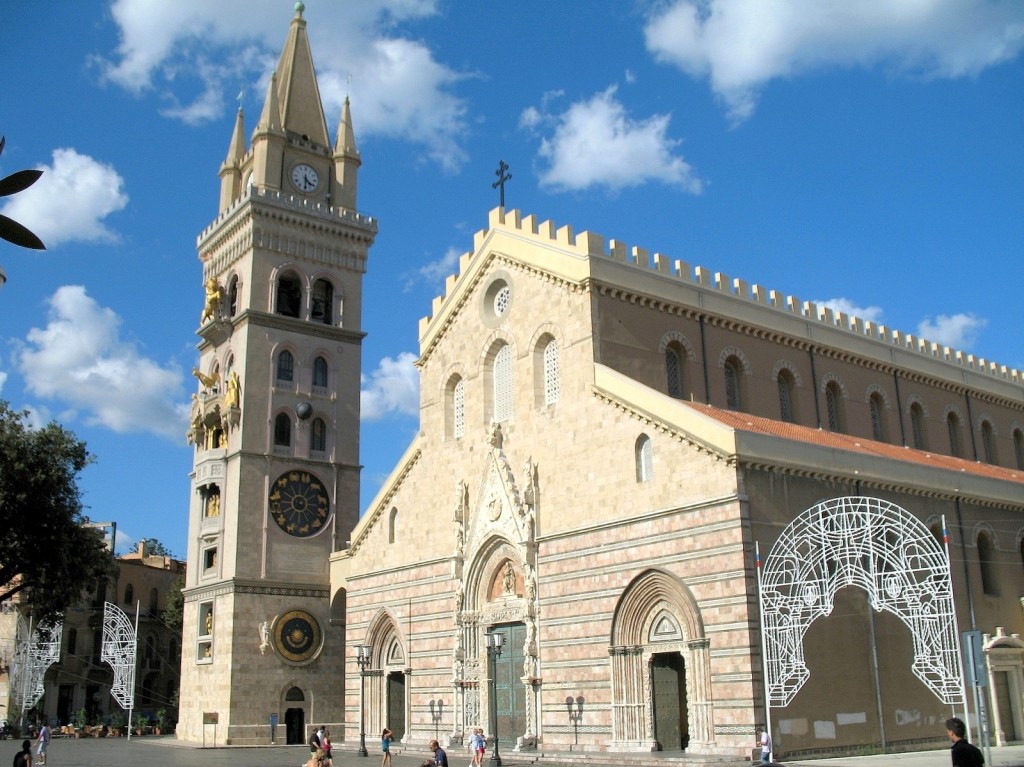 Duomo ve městě Messina