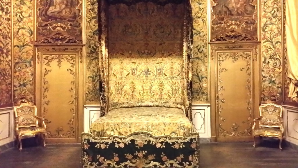Interiér v Museo Nazionale di Palazzo Mansi