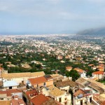 Monreale - výhled na Palermo