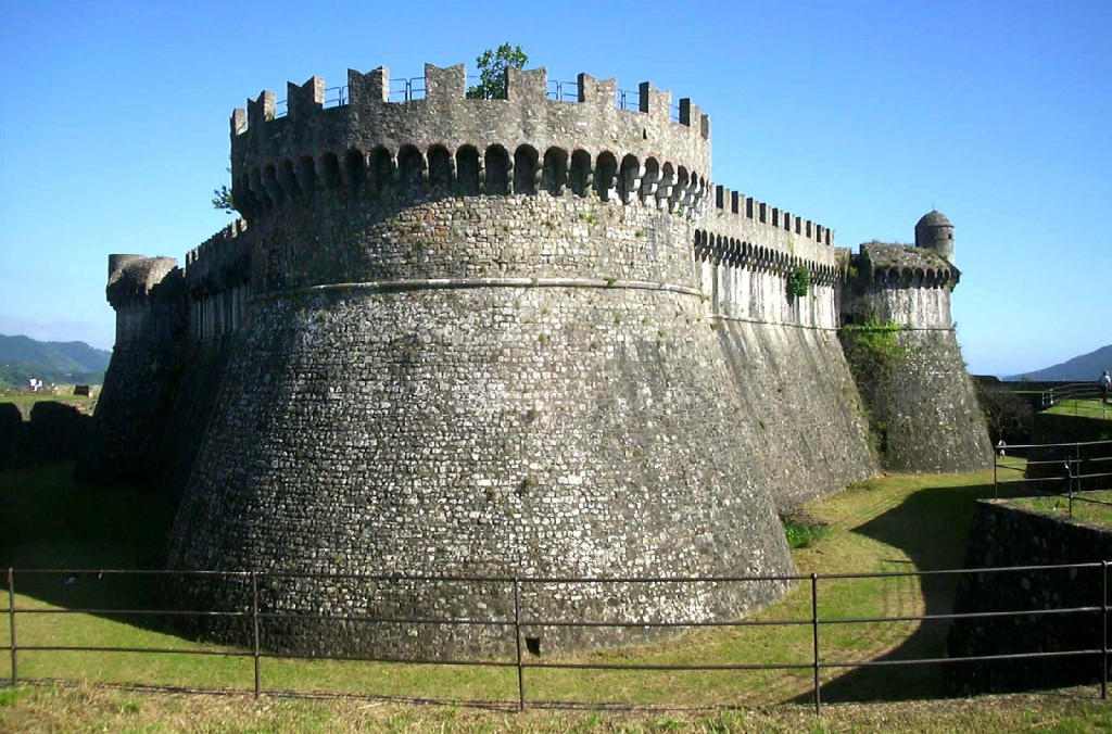 Pevnost města Sarzana