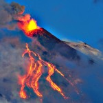 Sicilský živel - sopka Etna