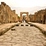 Ulice antických Pompejí