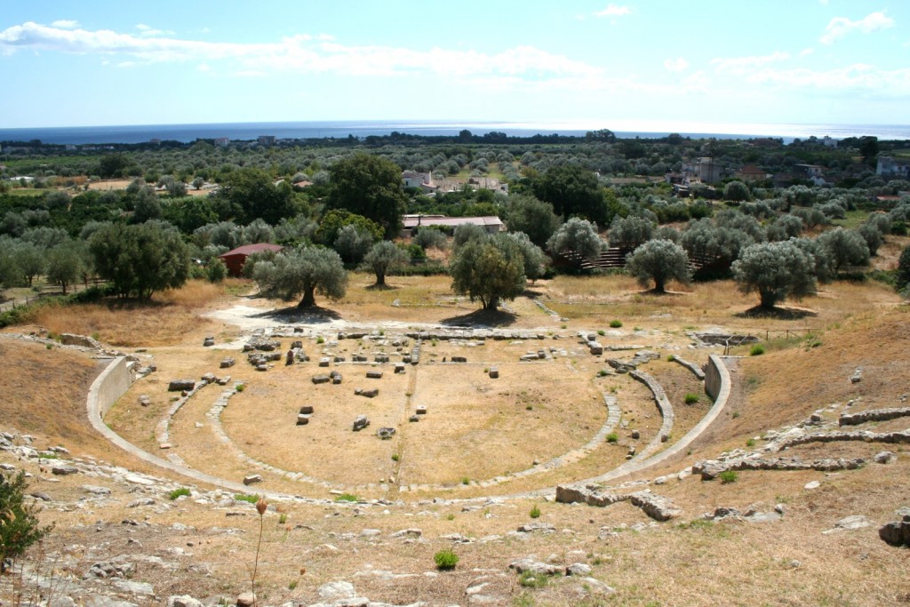 V areálu Area archeologica di Locri Epizefiri