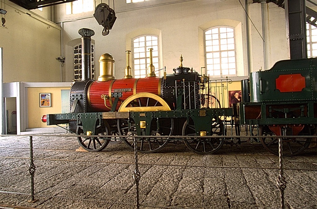 V železničním muzeu v Portici
