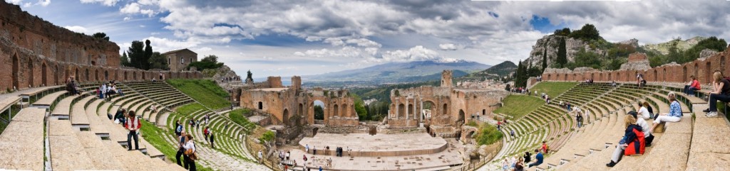 Řecké divadlo - Taormina