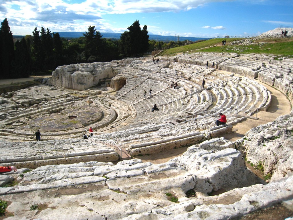 Řecké divadlo - Teatro Greco