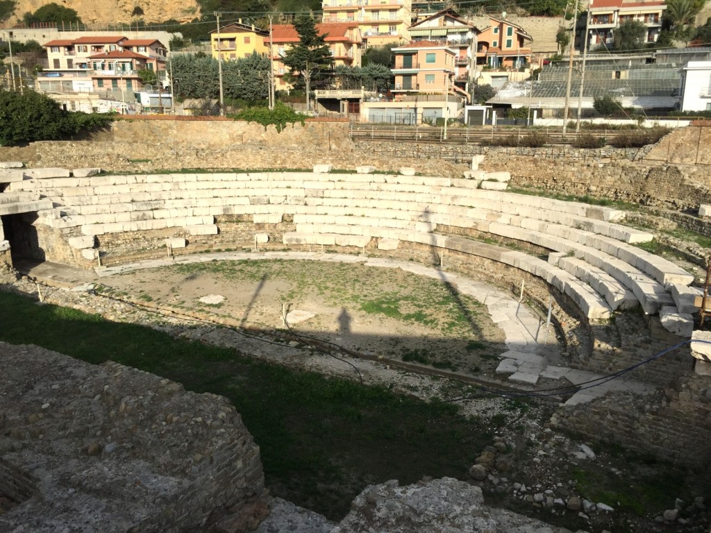 Římské divadlo ve městě Ventimiglia