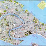 Mapa Benátek