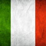 Vlajka Itálie - detailní