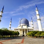 Mešita Sultan Salahuddin Abdul Aziz ve městě Shah Alam