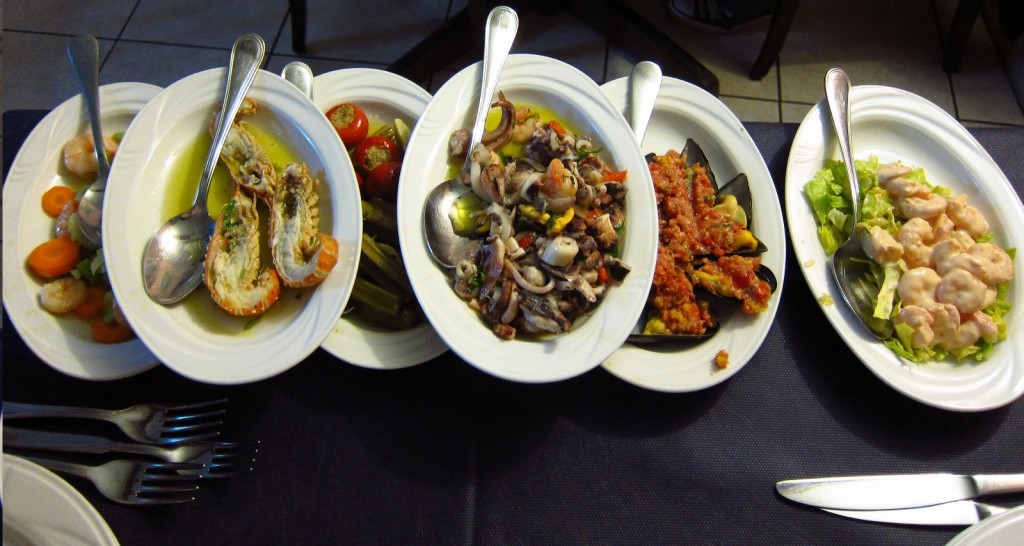 Jídlo na Sardínii je pestré a velmi chutné