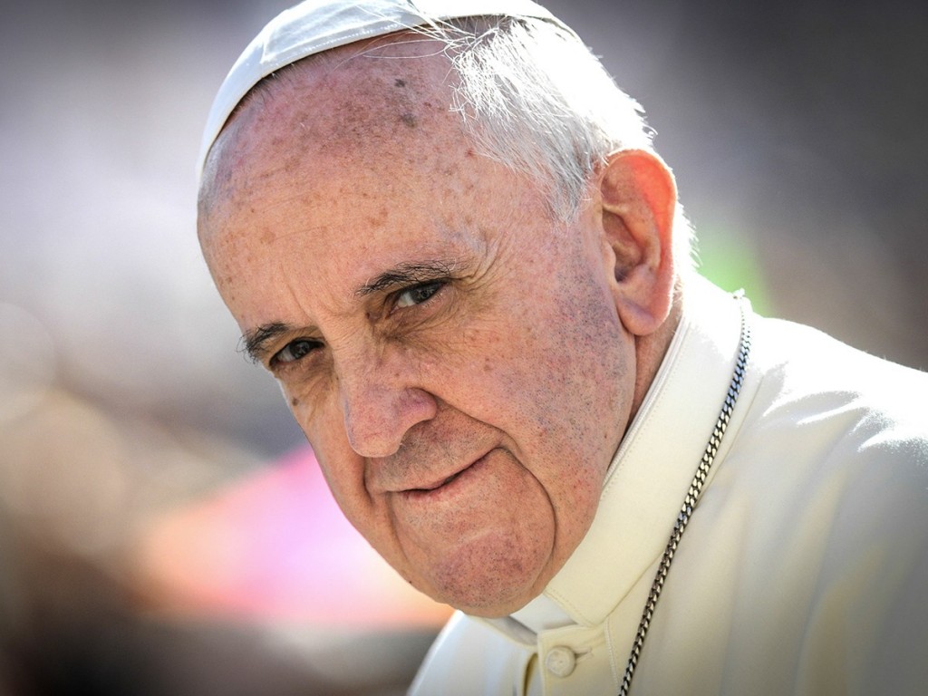 Papež František - vlastním jménem Jorge Mario Bergoglio
