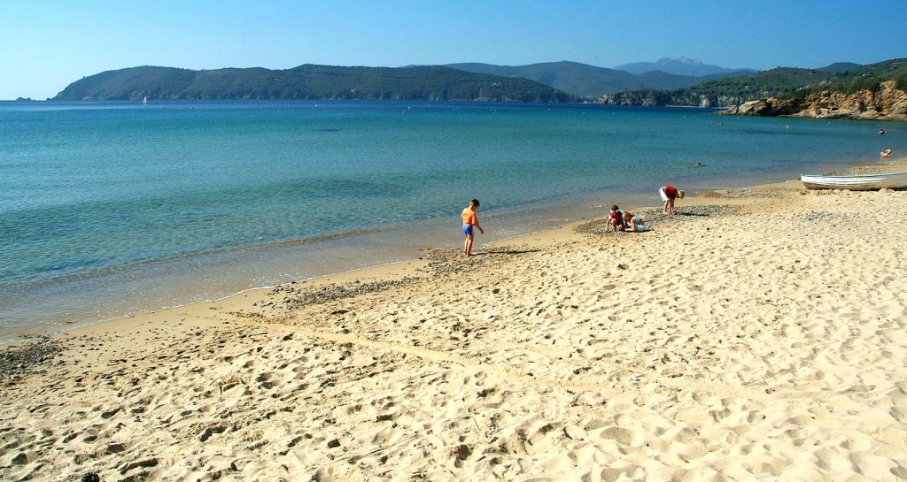 Pláž u Capoliveri