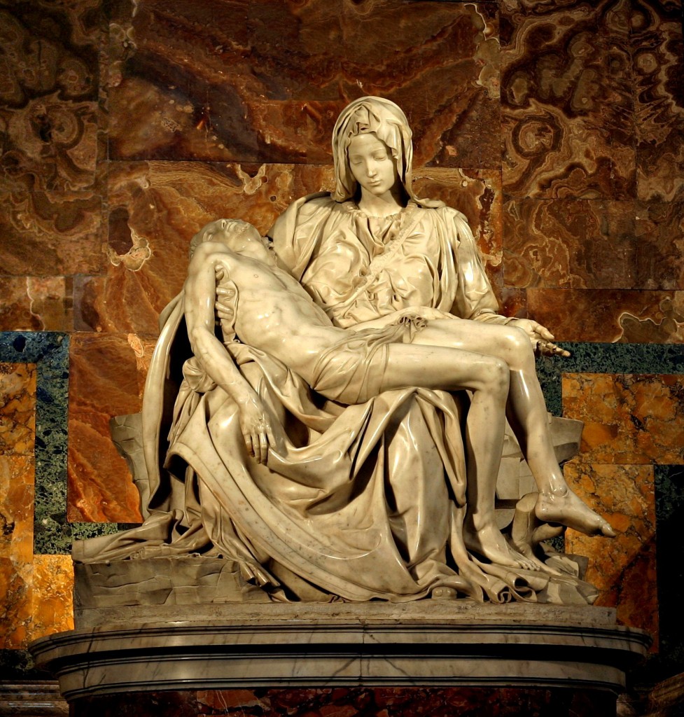 Socha Pieta od Michelangela