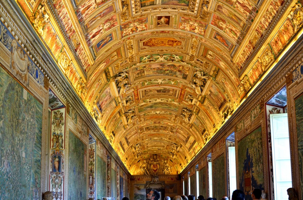 Výzdoba vatikánských muzeí je úchvatná