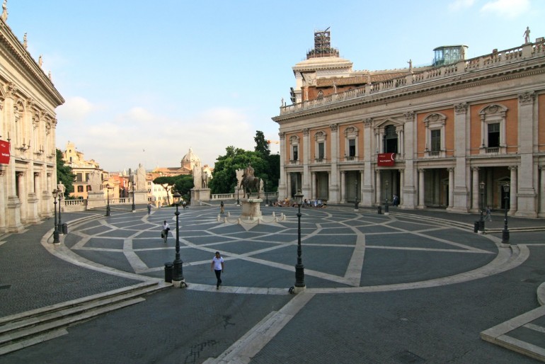Kapitolské náměstí (Piazza del Campidoglio)