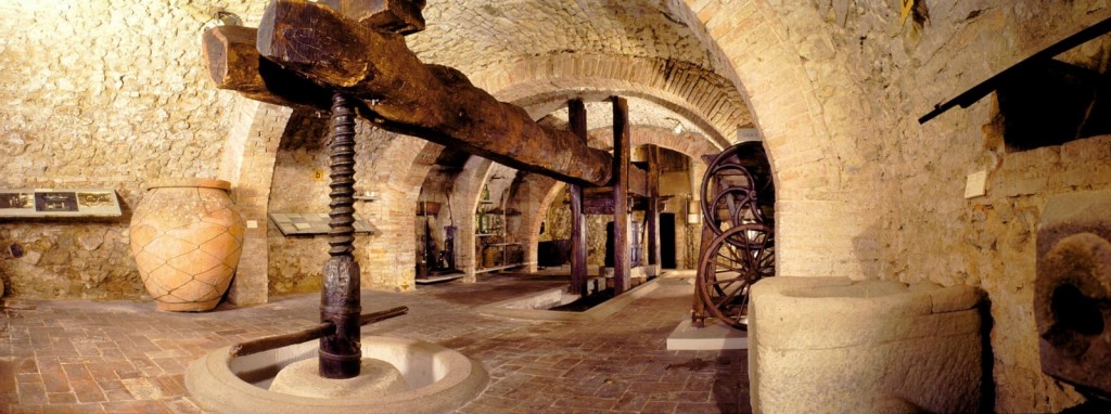 Museo del Vino v městečku Torgiano