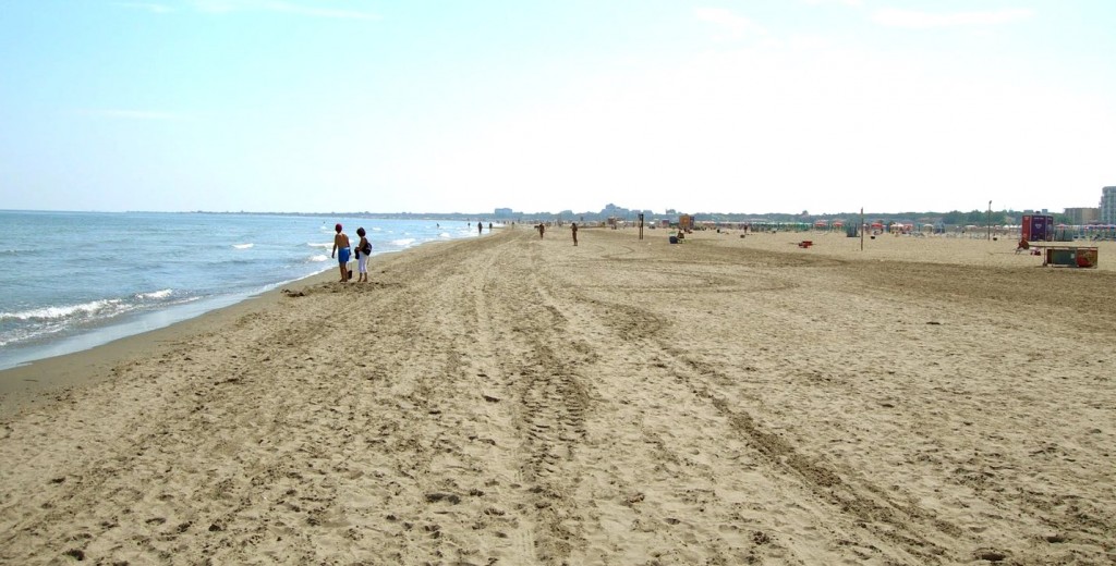 Pláž v Lido degli Estensi