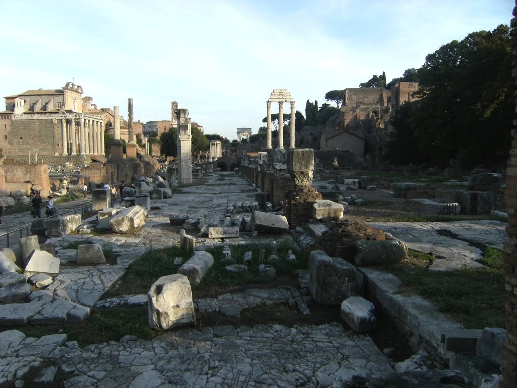 Ruiny baziliky Julia