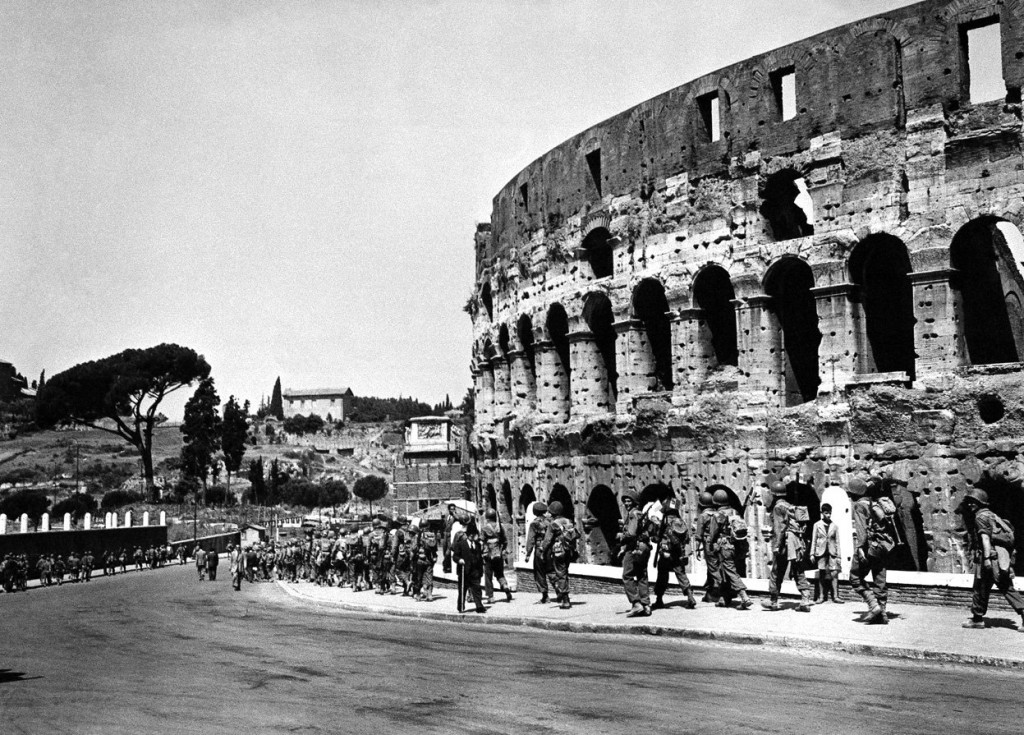 Spojenecká vojska v Římě za druhé světové války