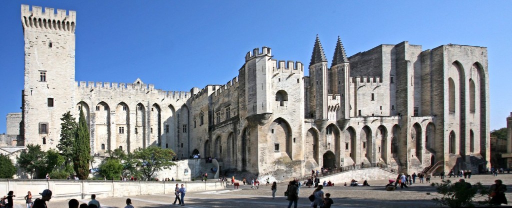 Sídlo papežů v Avignonu