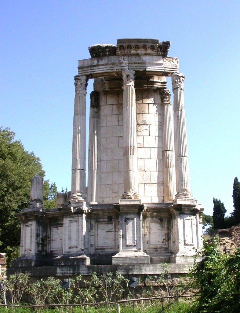 Vestin chrám (Tempio di Vesta)