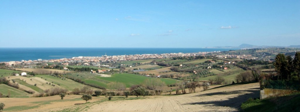 Výhled na město Senigallia