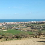 Výhled na město Senigallia