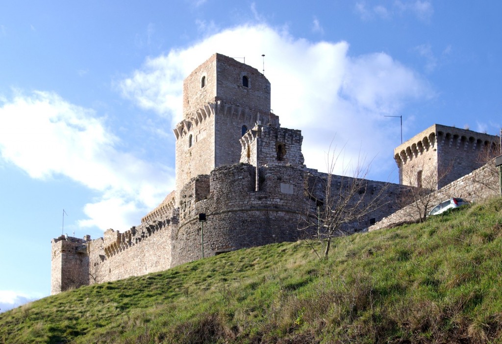 Zřícenina hradu Rocca Maggiore